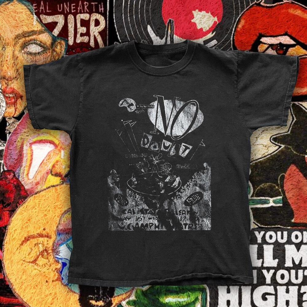 Black No Doubt Punk-Inspired Tee